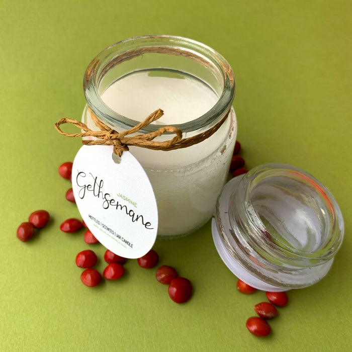 Gethsemane - Jasmine - Mottled Jar Candle