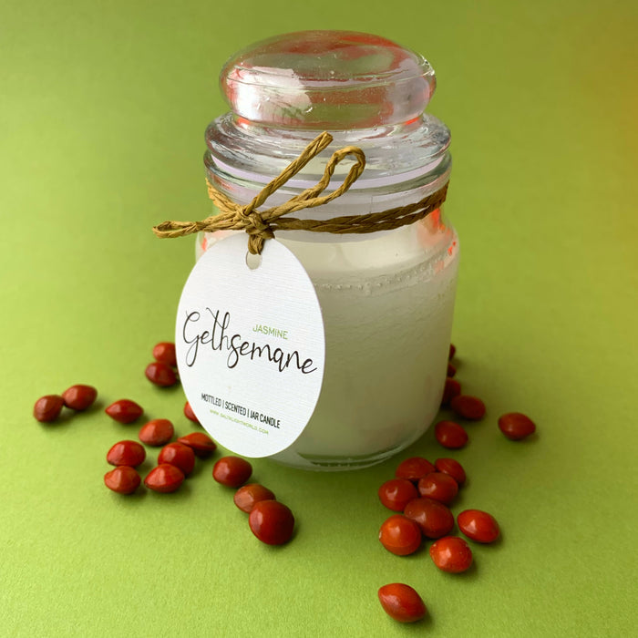 Gethsemane - Jasmine - Mottled Jar Candle