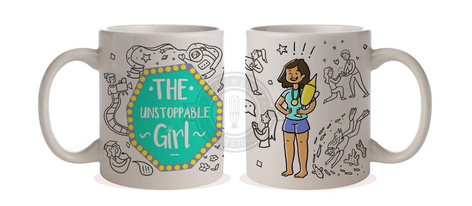 Unstoppable Girl Coffee Mug