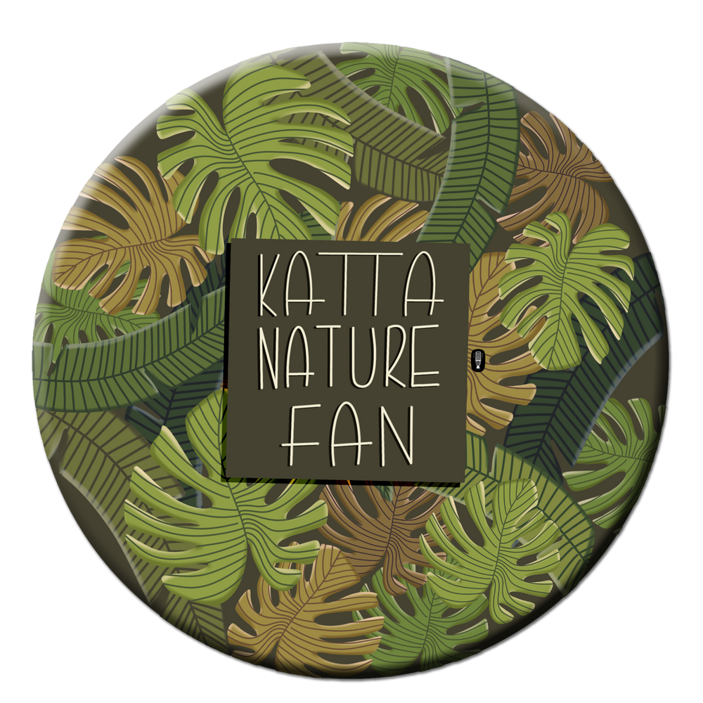 Katta Nature Fan badge | Gift for an environment lover | Pin Badge