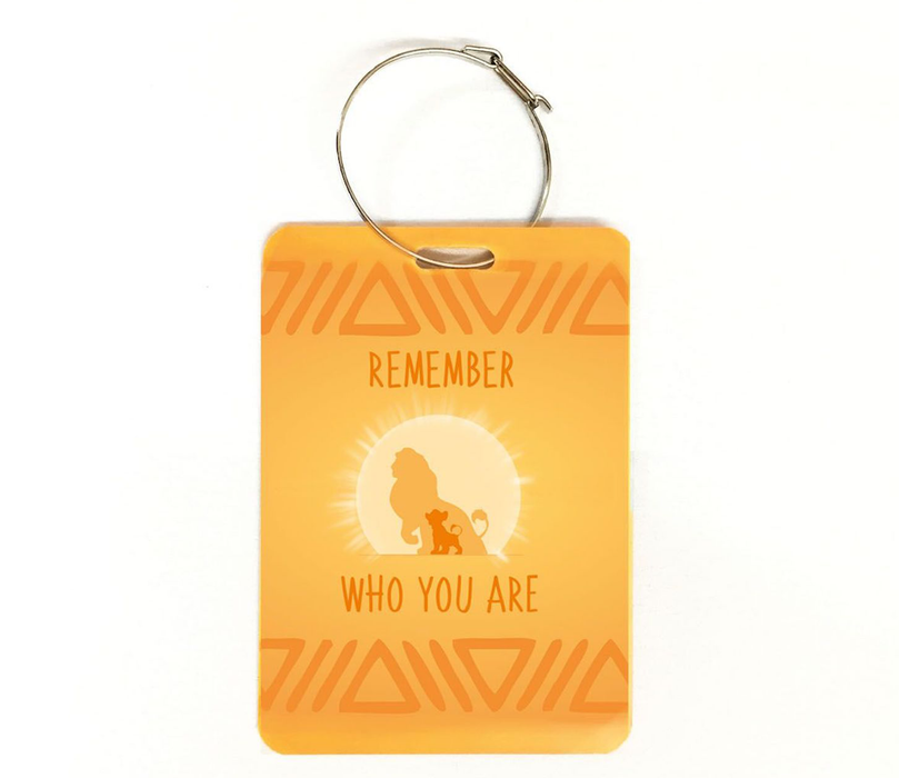Remember who you are | Lion King Tribute Bag Tag