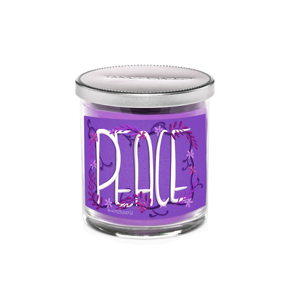 Peace: Scented Jar Candle (Lavender)