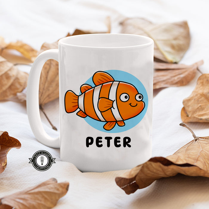 Nemo- Clownfish - Personalised Coffee Mug