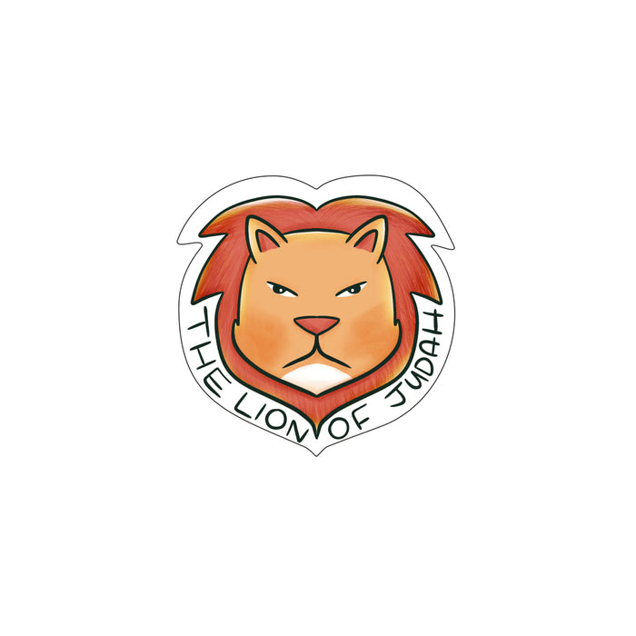 Lion of Judah Vinyl Sticker | 2in
