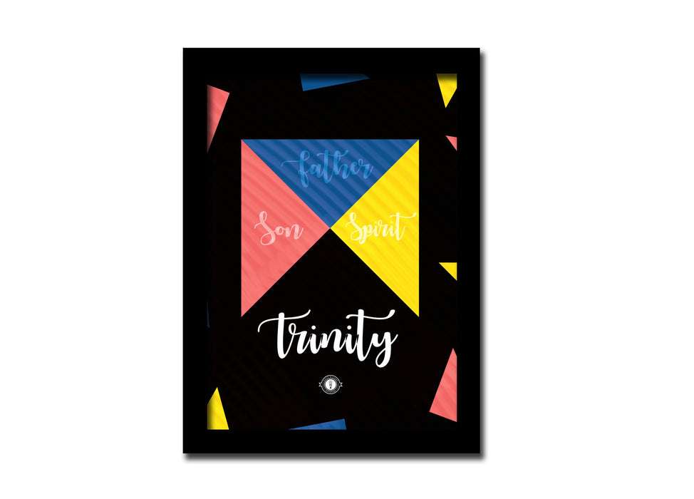 Trinity Frame A5 Frame | For desktop and Wall | Comes with a stand and a hook