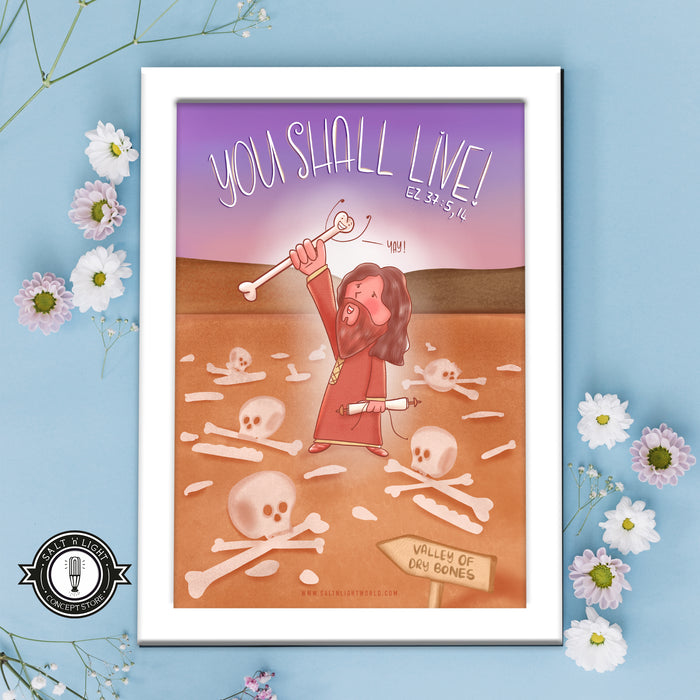 You shall live!  | A5 Art Frame